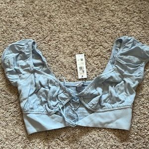 BNWT garage Clara crop top
